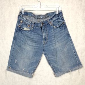 AEO | Custom Denim Cut Off Shorts Waist 33